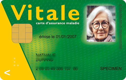 carte vitale mise à jour par la pharmacie du Centre